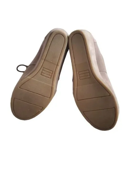 TOMS Embossed Suede Desert Wedge Casual Ankle Booties Taupe Women's Size 5 - Picture 11 of 15